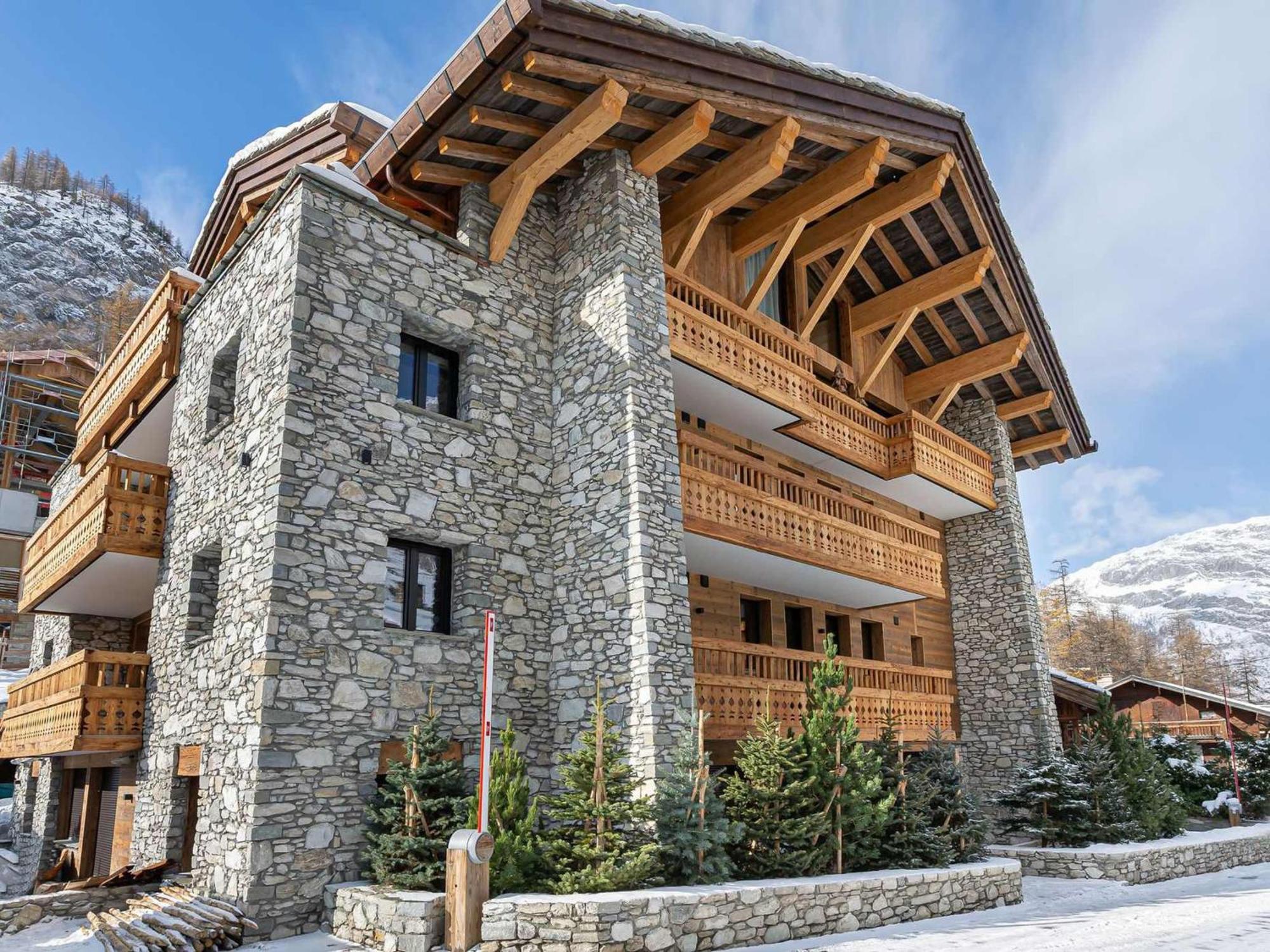 Appartement 95M², Sud-Est, Jacuzzi, Val D'Isere, 4 Suites, Parking, Animaux Ok - Fr-1-567-73 Luaran gambar