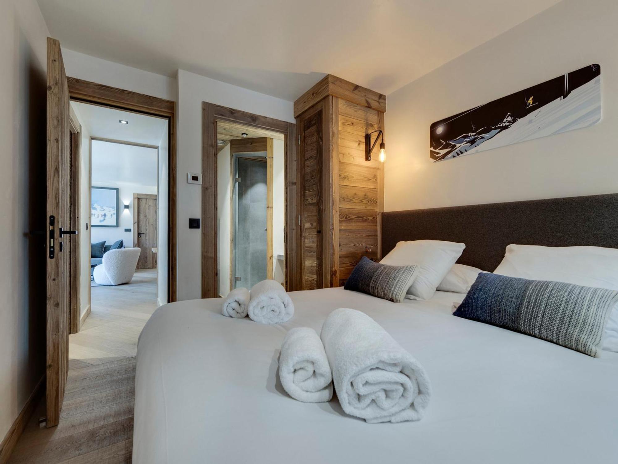 Appartement 95M², Sud-Est, Jacuzzi, Val D'Isere, 4 Suites, Parking, Animaux Ok - Fr-1-567-73 Luaran gambar